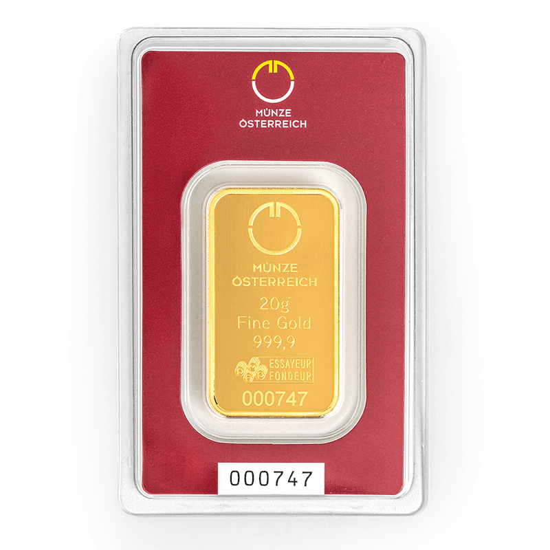 Zlatna poluga 20 g