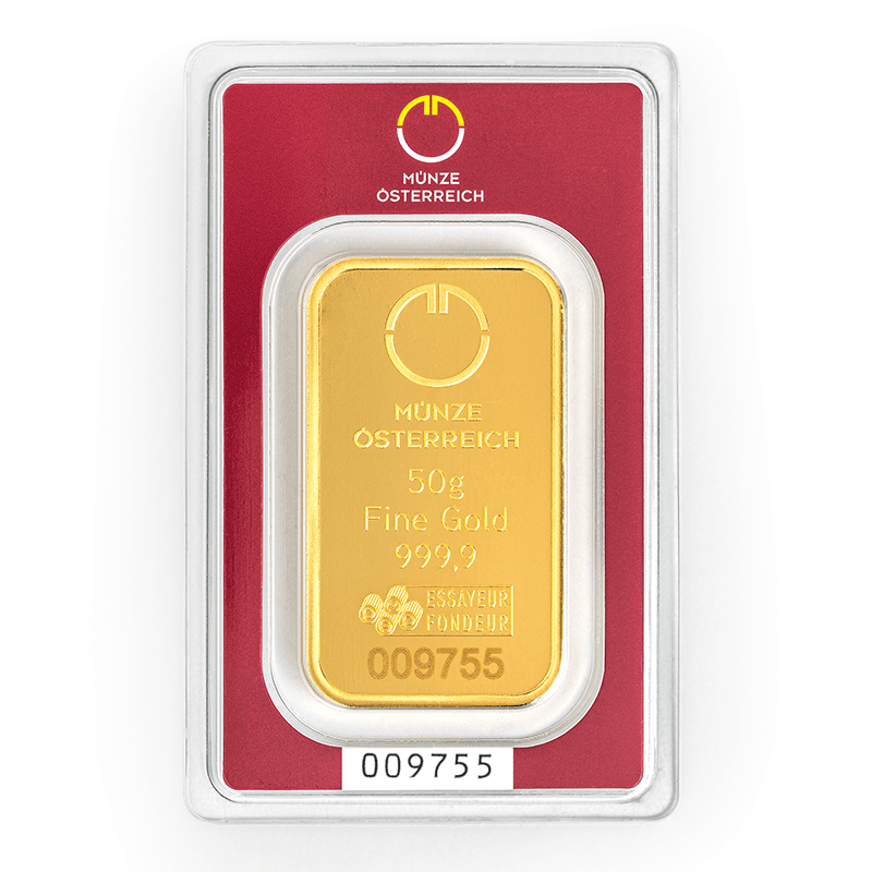 Zlatna poluga 50 g